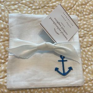 Pottery Barn Nautical Cocktail Napkins